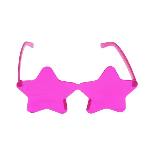 Adult Plastic Star Costume Glasses